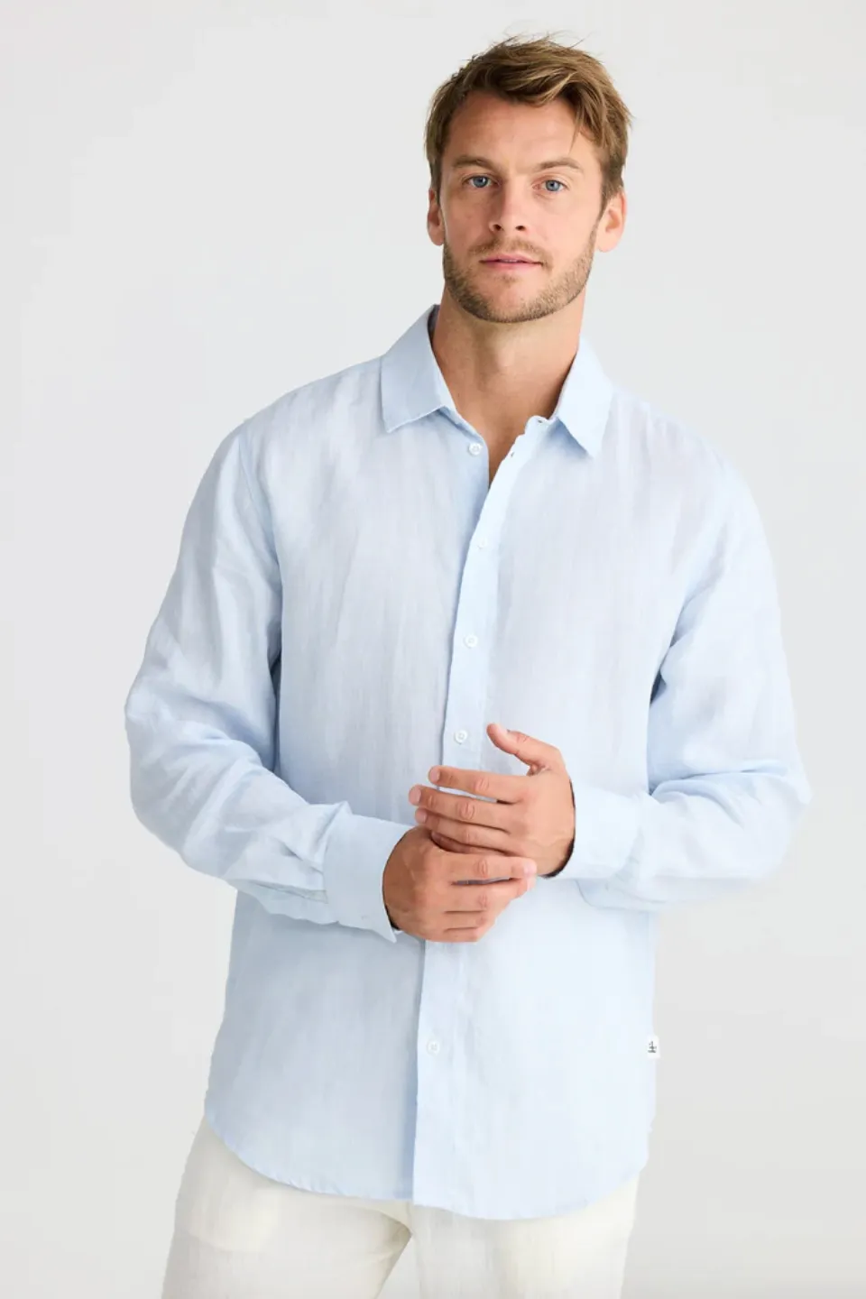 Oxford Shirt, Pale Blue