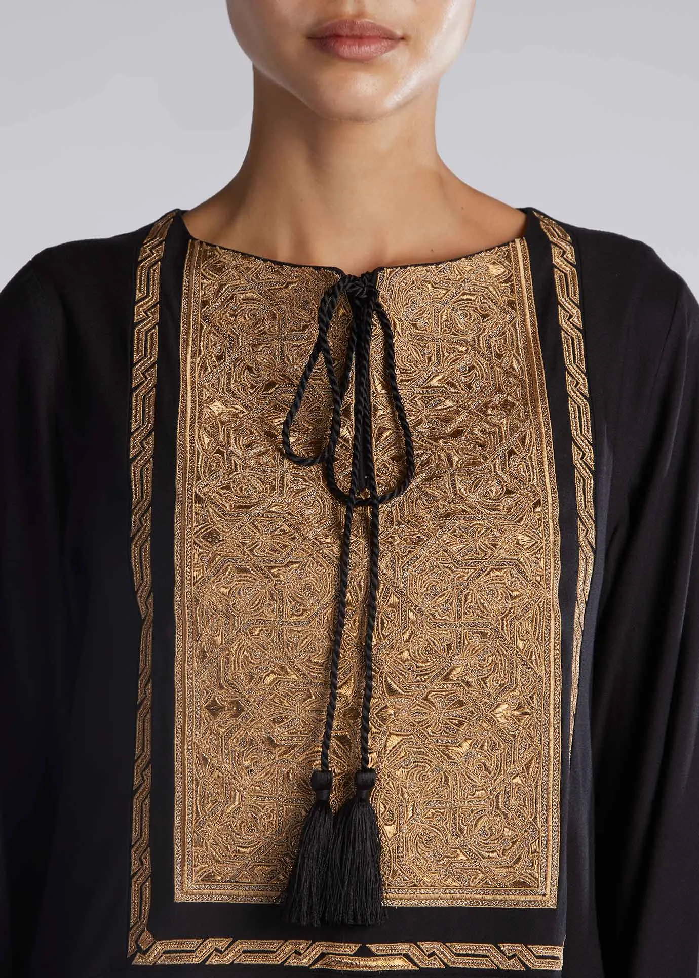 Patina Abaya Black