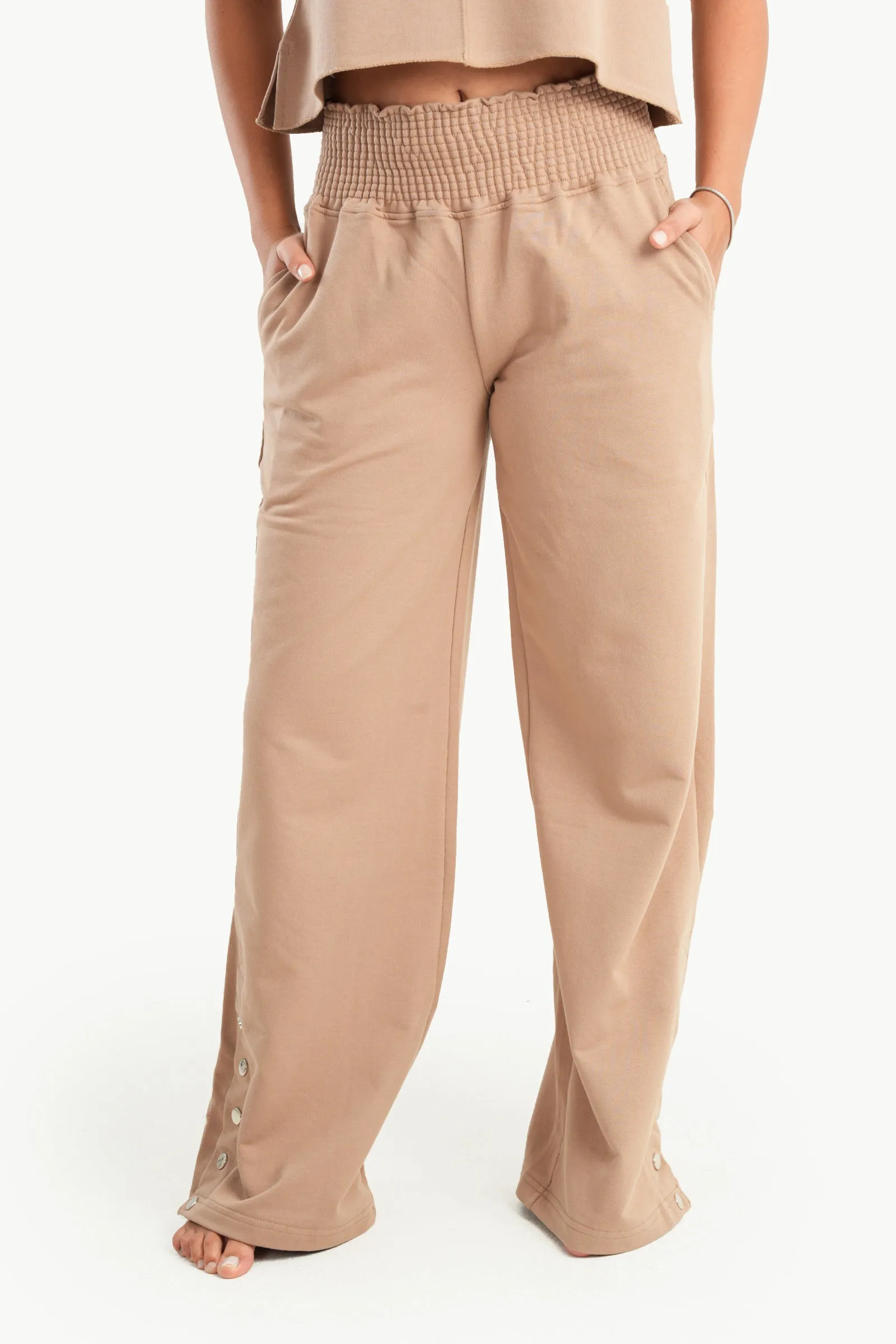 Pyjama Pants with Wide Waist