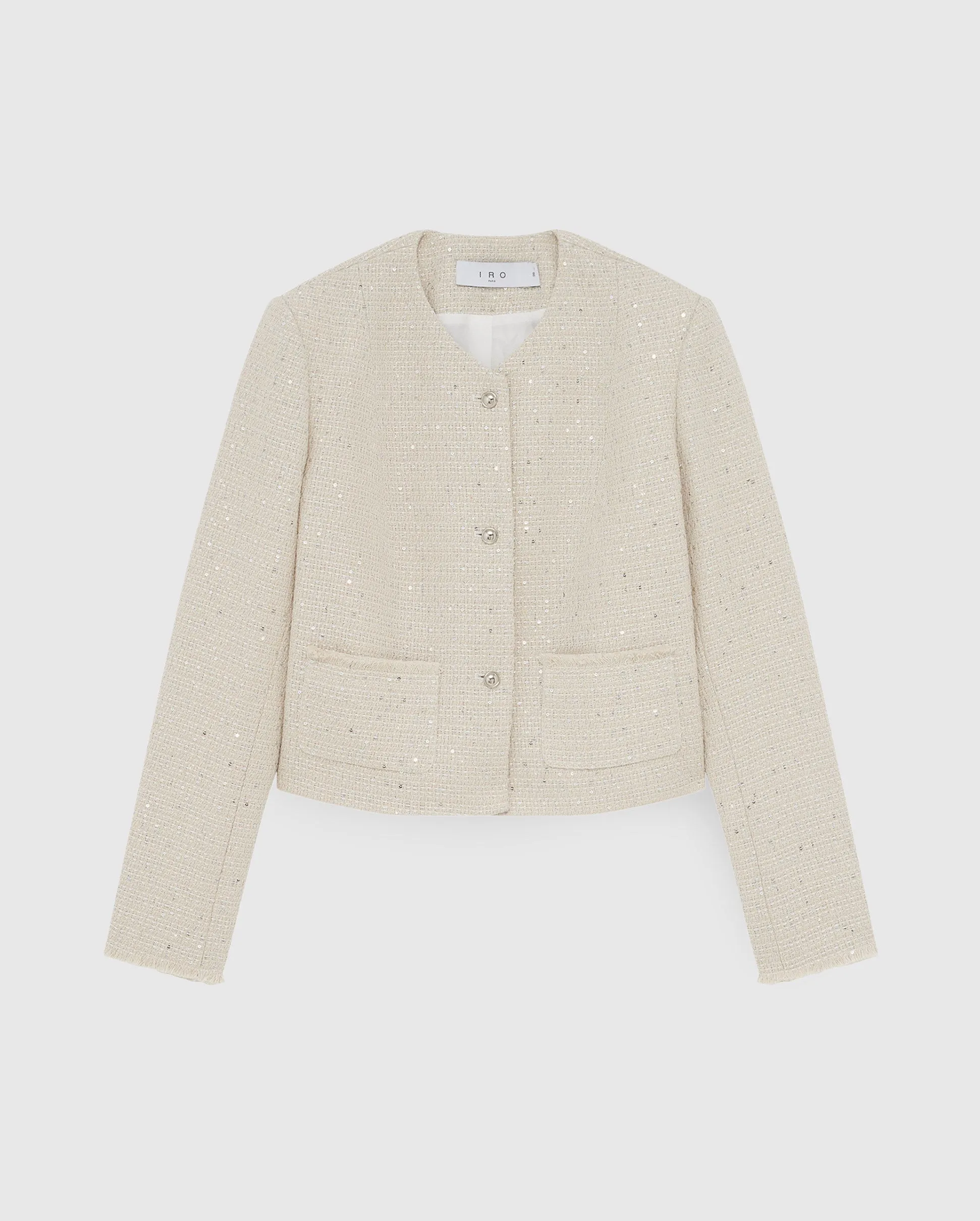 QARANNE TAILORED JACKET / CREAM