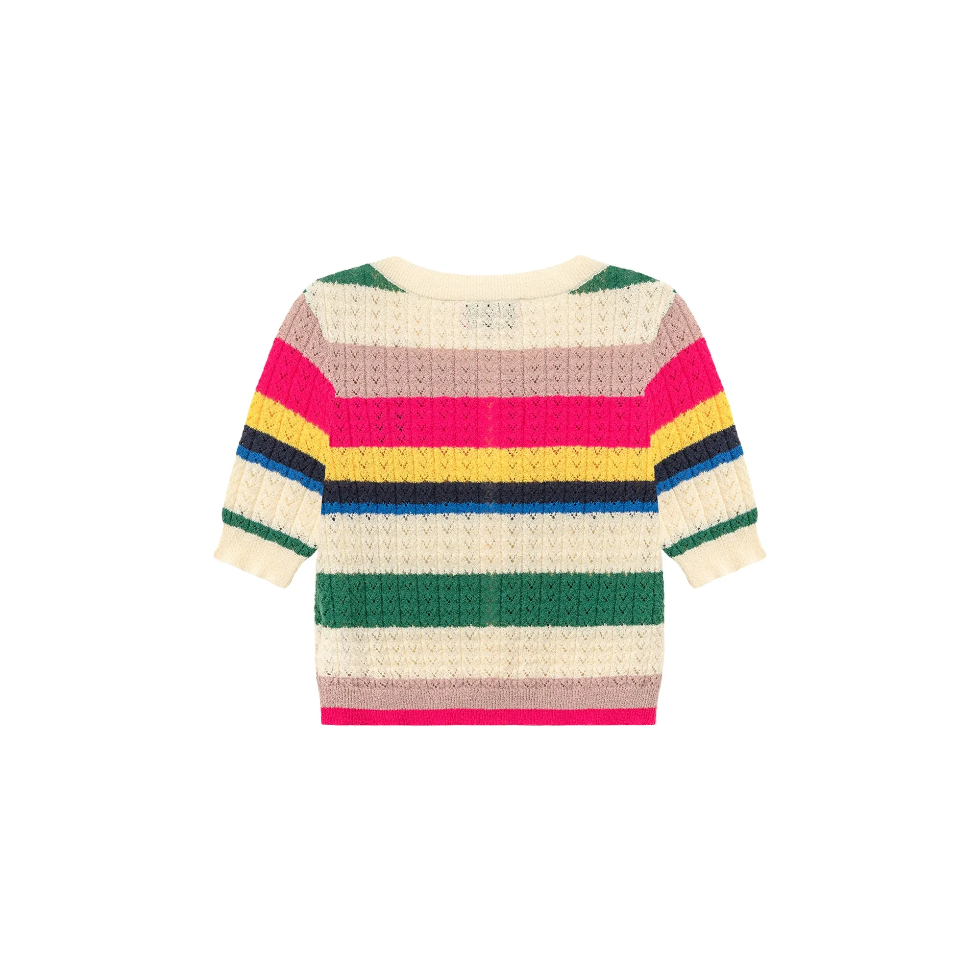 Rainbow Stripe Cardigan