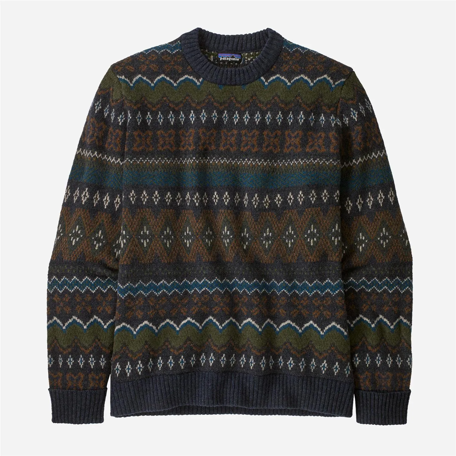 Recycled Wool-Blend Sweater - Helmsman: Smolder Blue