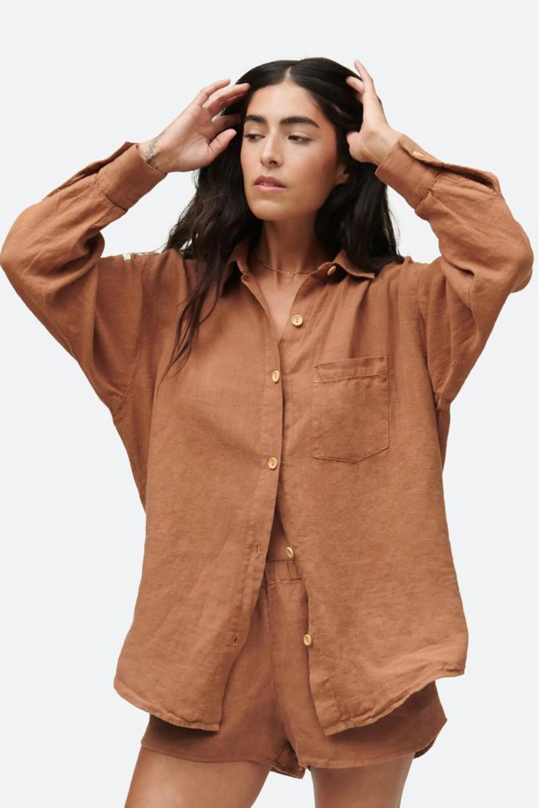 Sedona Linen Long Sleeve Shirt