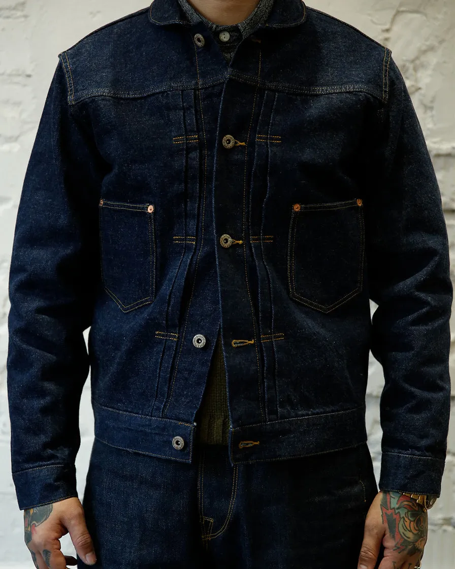 Shawl Collar Denim Jacket