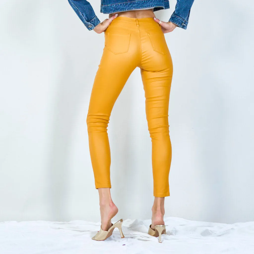 Sleek high-waisted skinny pants wholesale