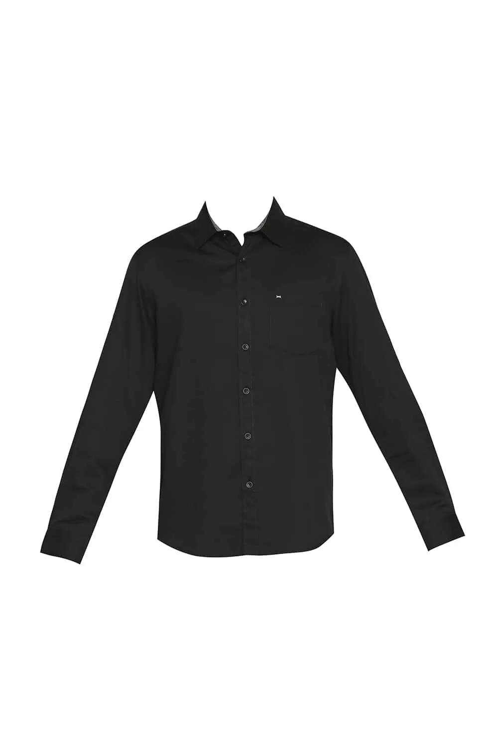 Slim Fit Broken Twill Slub Shirt