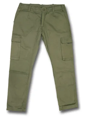 SLIM-FIT COMBAT TROUSERS