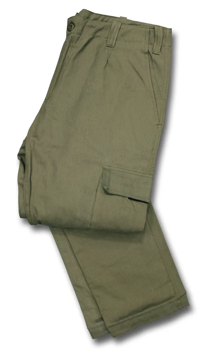 SLIM-FIT COMBAT TROUSERS