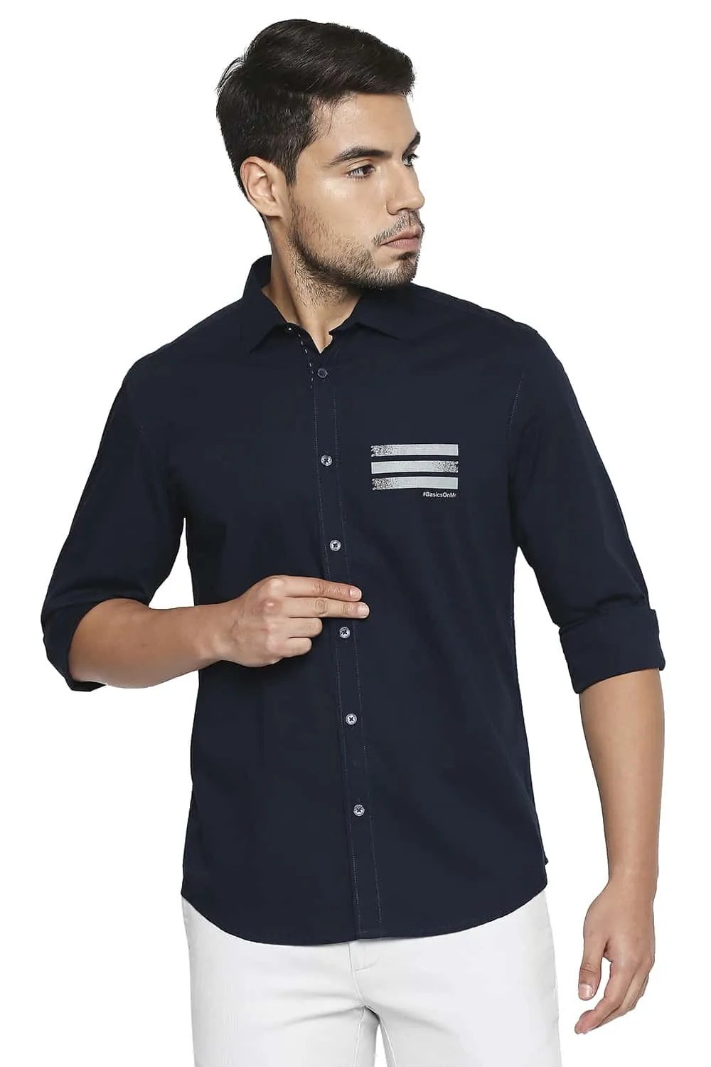 Slim Fit Stretch Trend Shirt