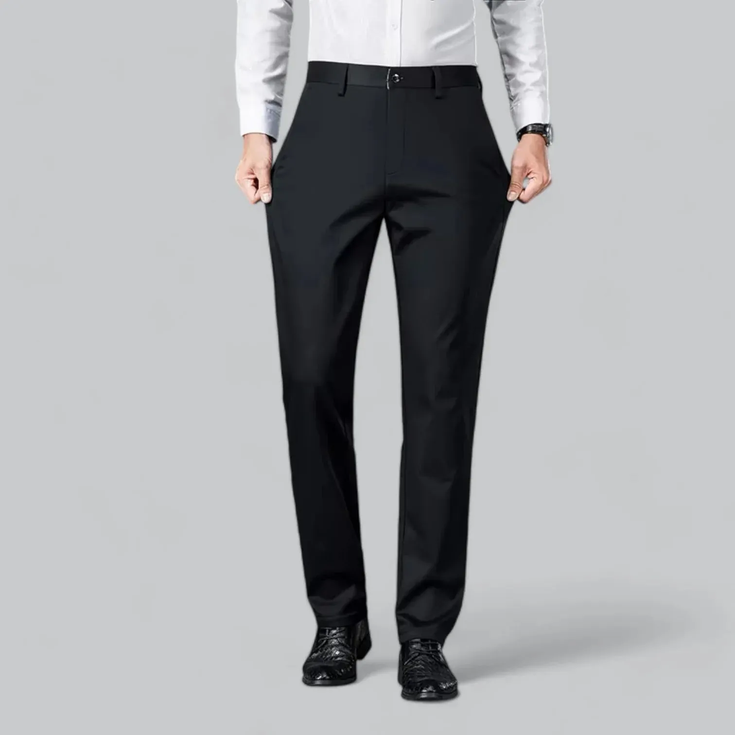 Sophisticated Men's Trousers with Tailored Fit and Sleek Design