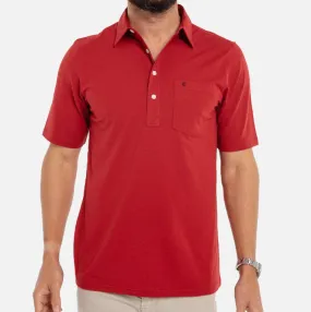 Stretch Players Shirt - Rodeo Red