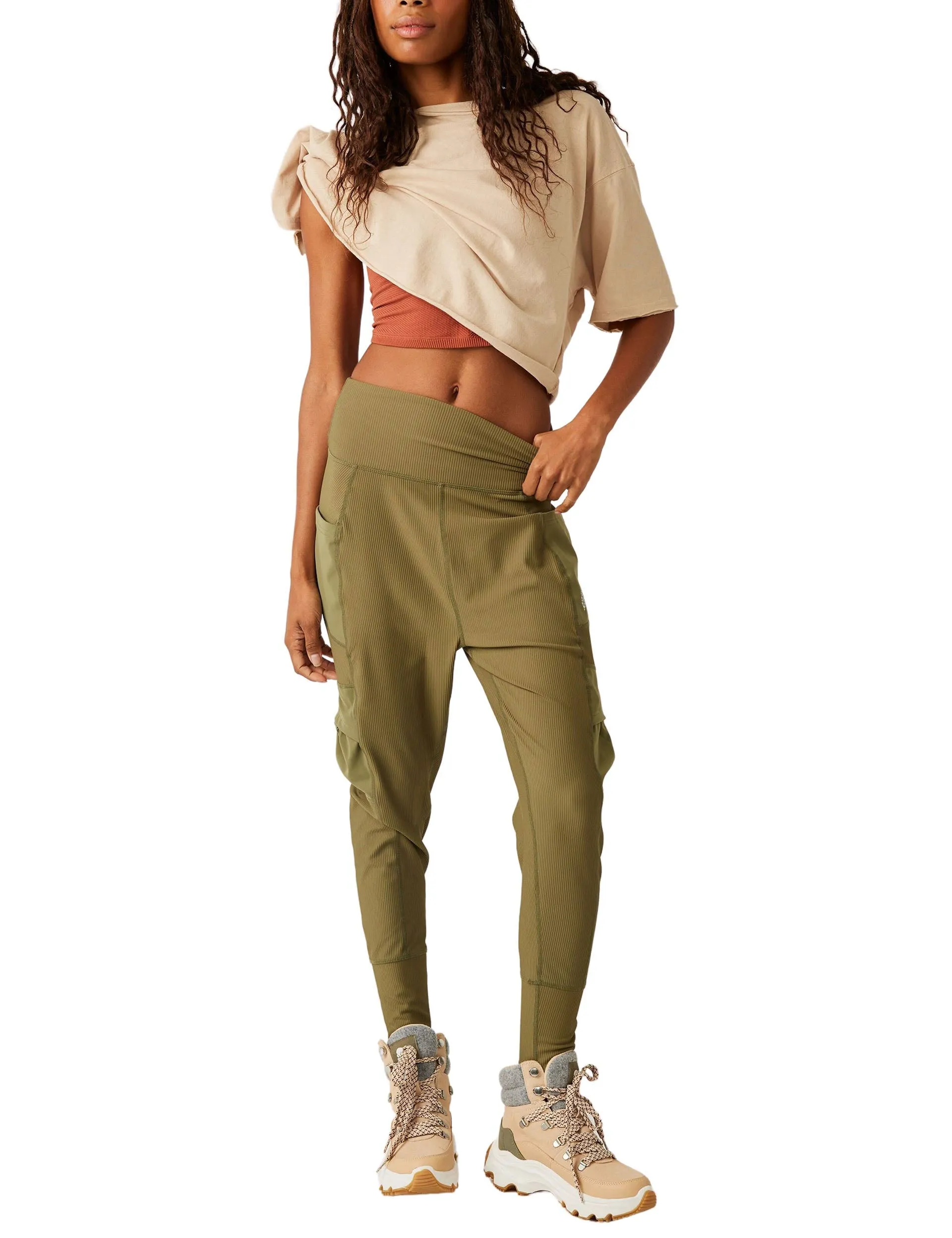 Take A Hike Harem Pants - Seagrass