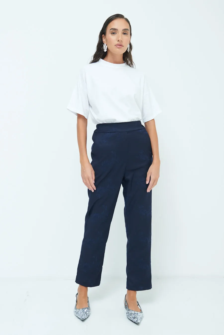 Tapered ankle trousers wholesale