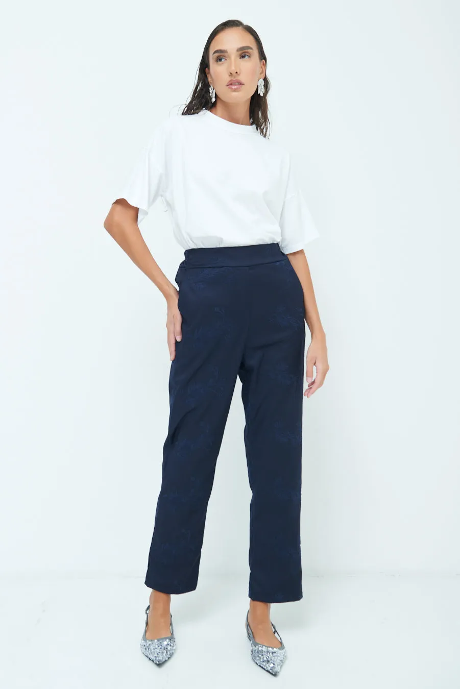 Tapered ankle trousers wholesale