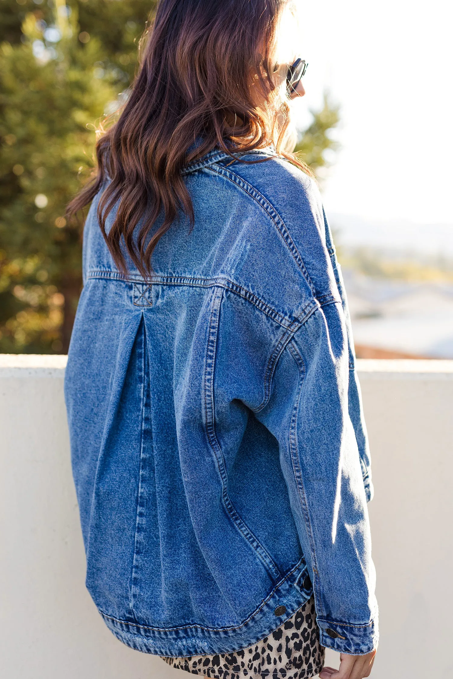 The Beck and Call Washed Denim Jacket