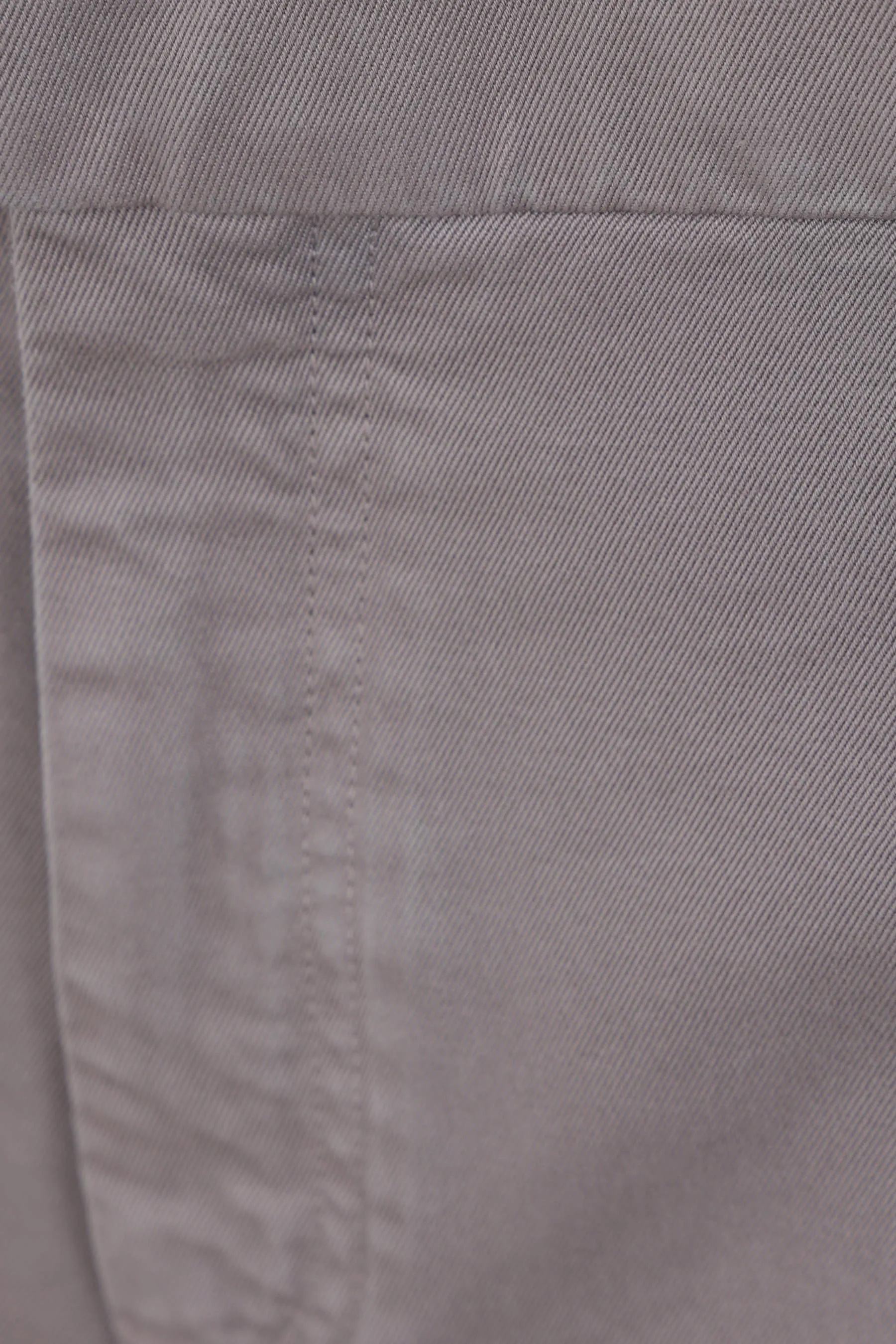 Twill Pattern Cotton Trousers