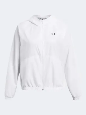 Under Armour Rival Sport Windbreak Women Lifestyle Jacket White/Black