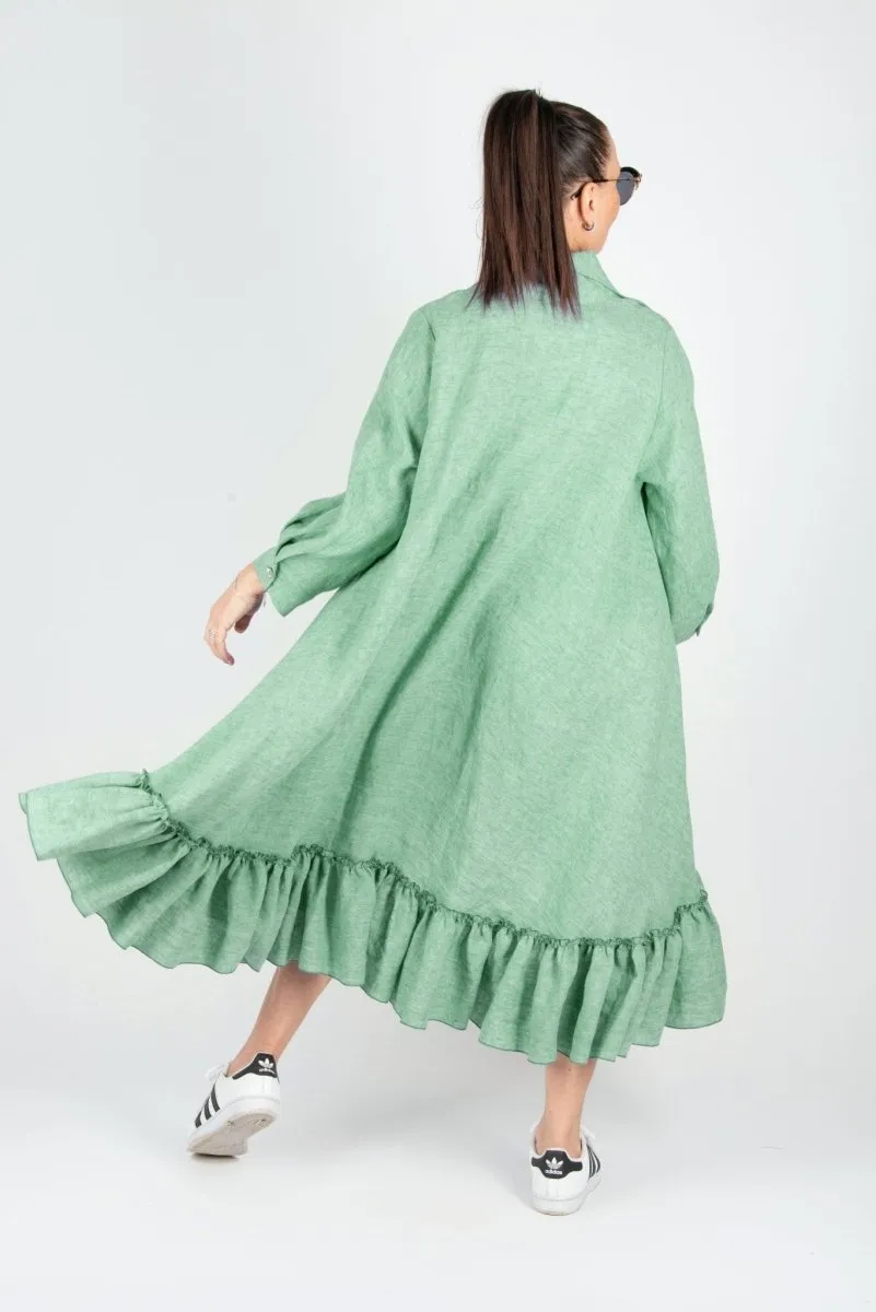 VANESA Linen summer Dress