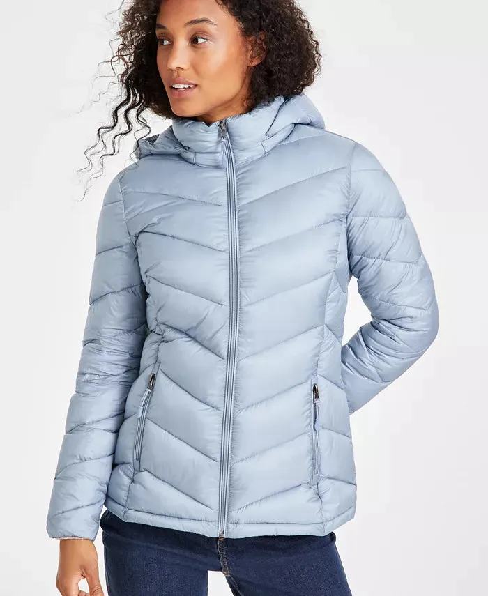 Water Resistant Jacket with Zip-Off Hood By TJS