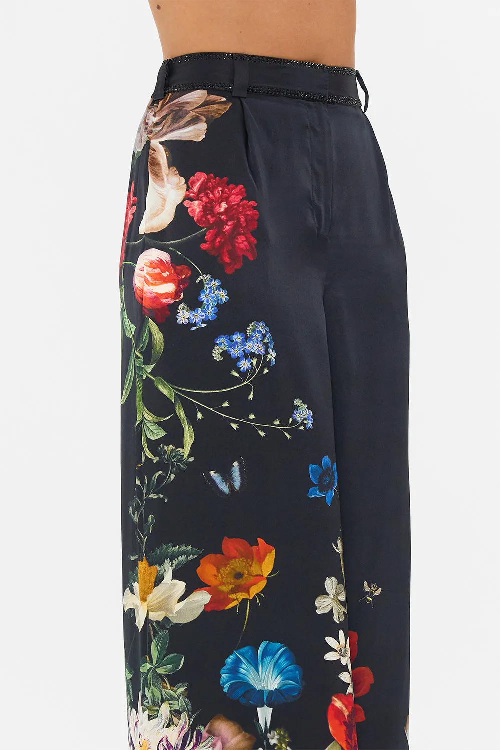 WIDE LEG WAISTED PANT A STILL LIFE