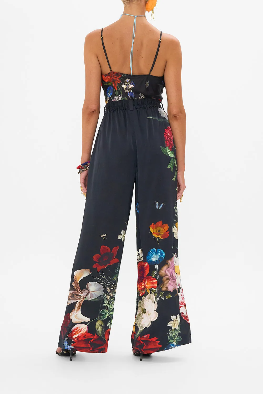 WIDE LEG WAISTED PANT A STILL LIFE