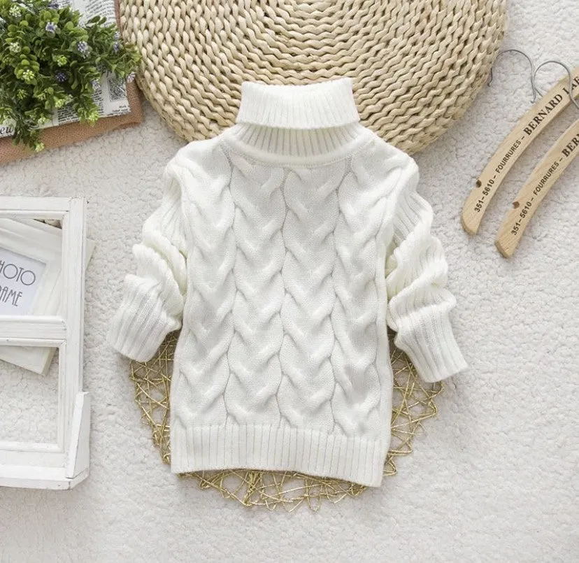 WINTER POPCORN PULLOVER SWEATER