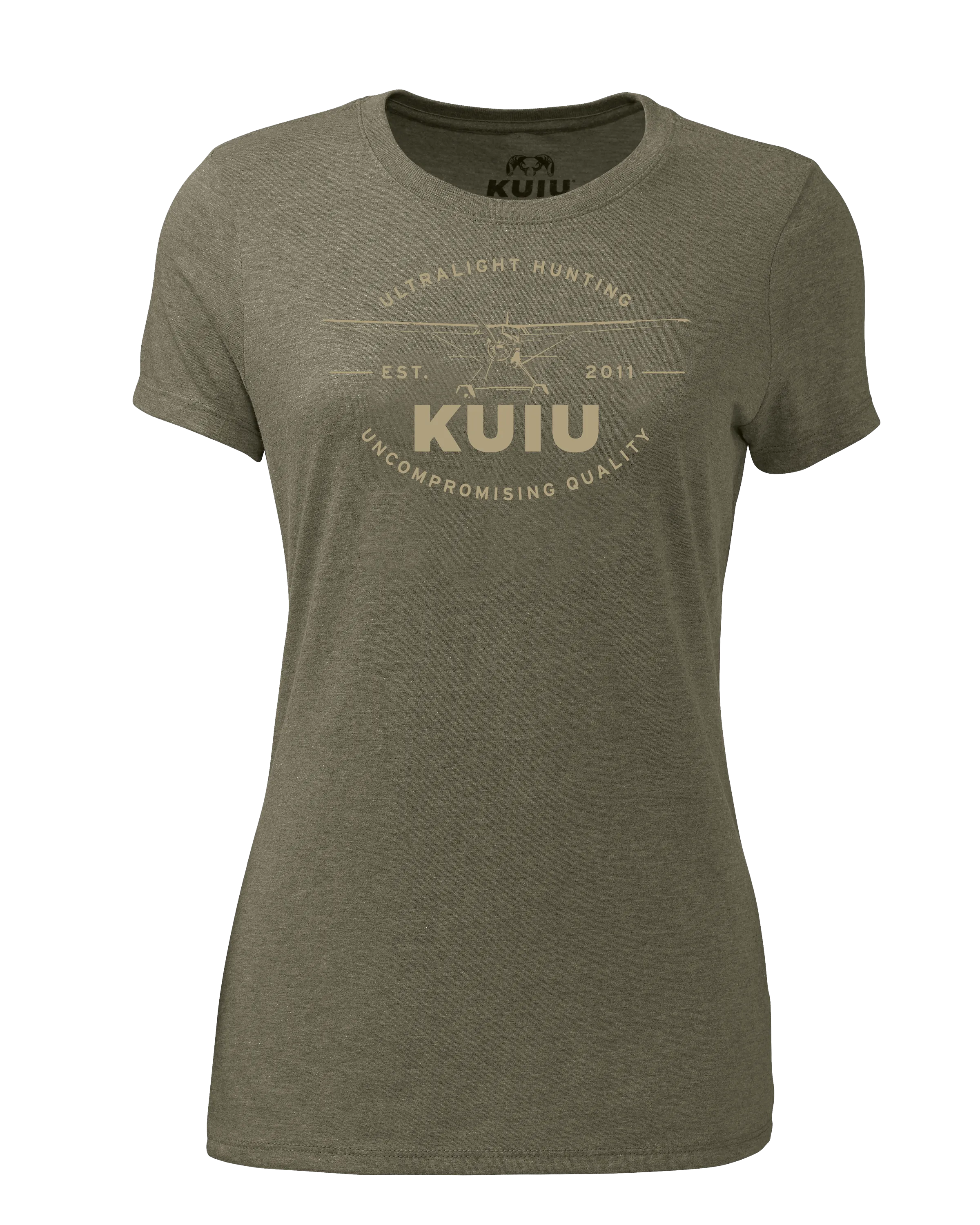 Women's Aviation T-Shirt | Military Green