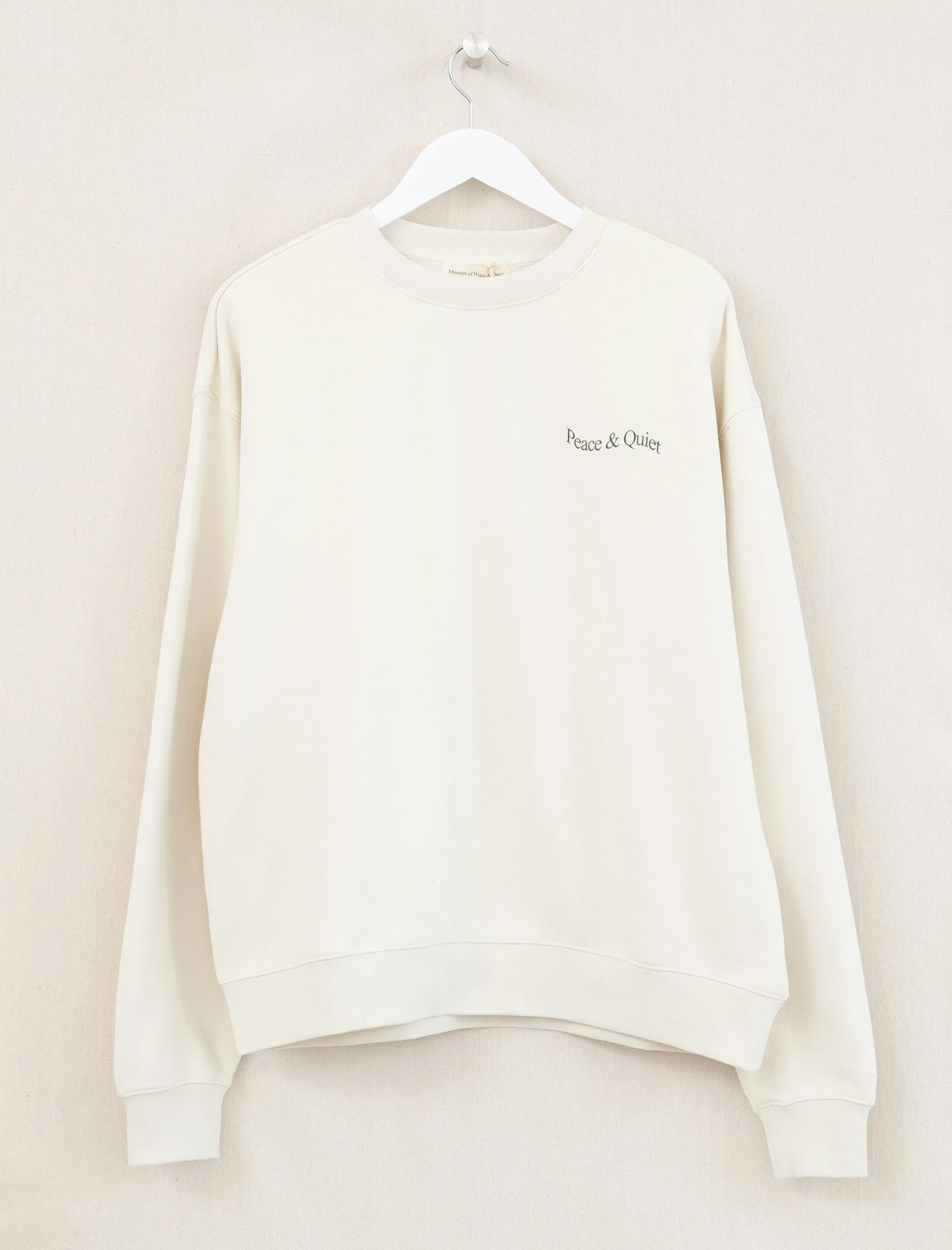 Wordmark Crewneck (Bone)