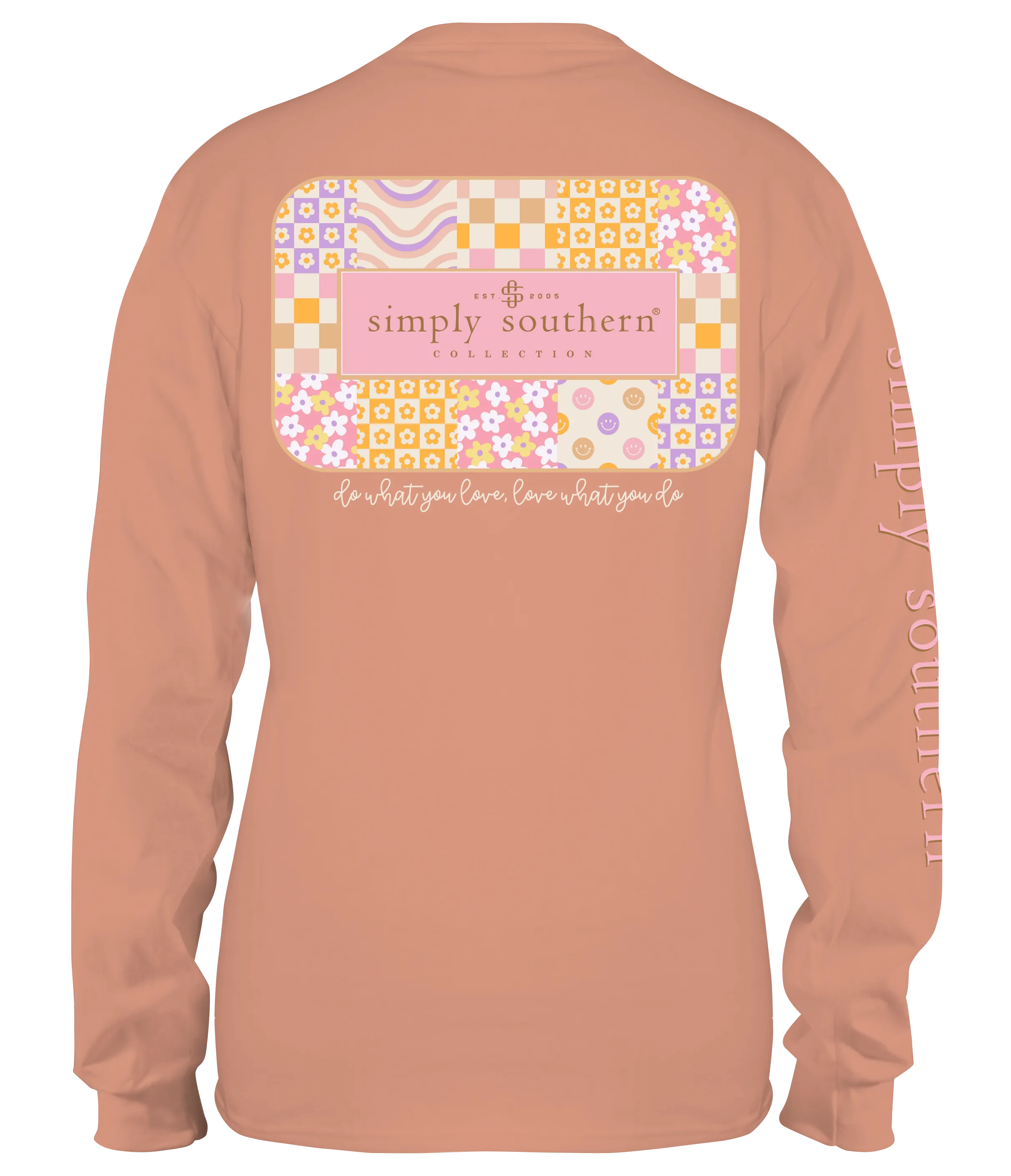 Youth Groovy Logo Long Sleeve Tee by Simply Southern