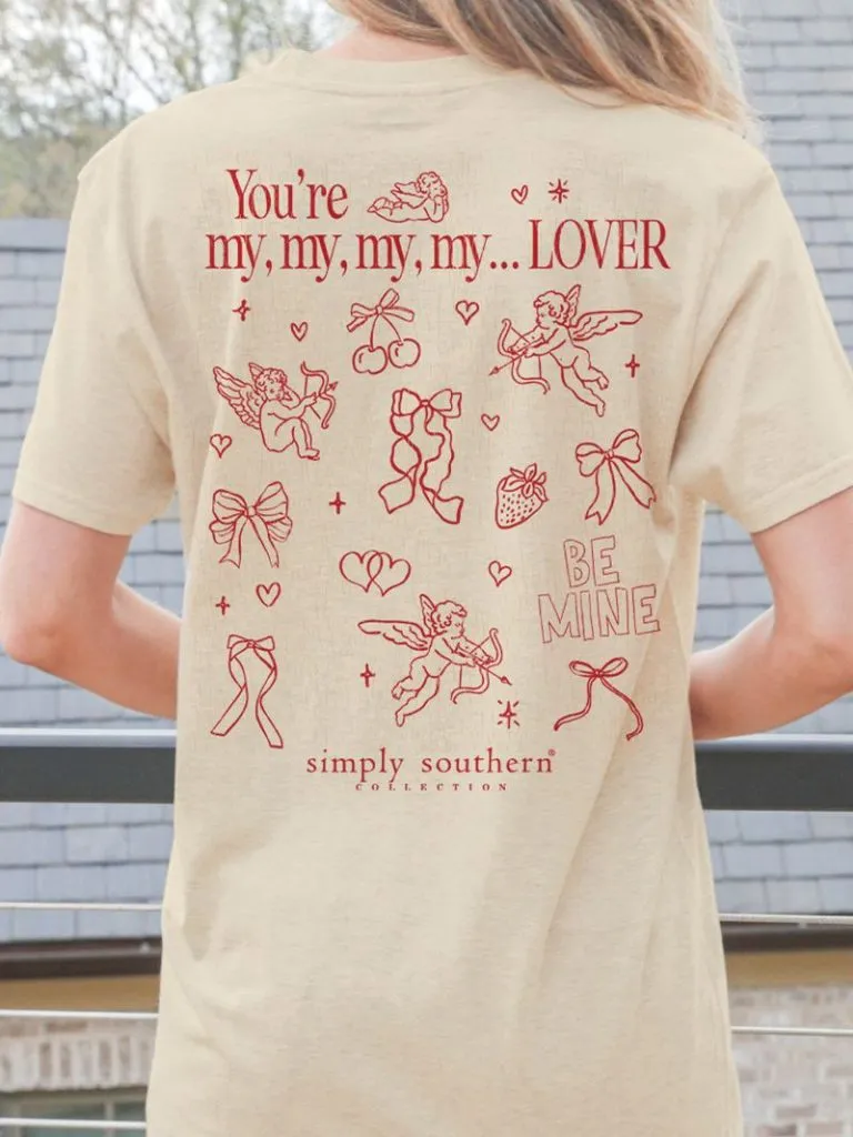 Youth 'Lover' Valentine Short Sleeve Tee by Simply Southern