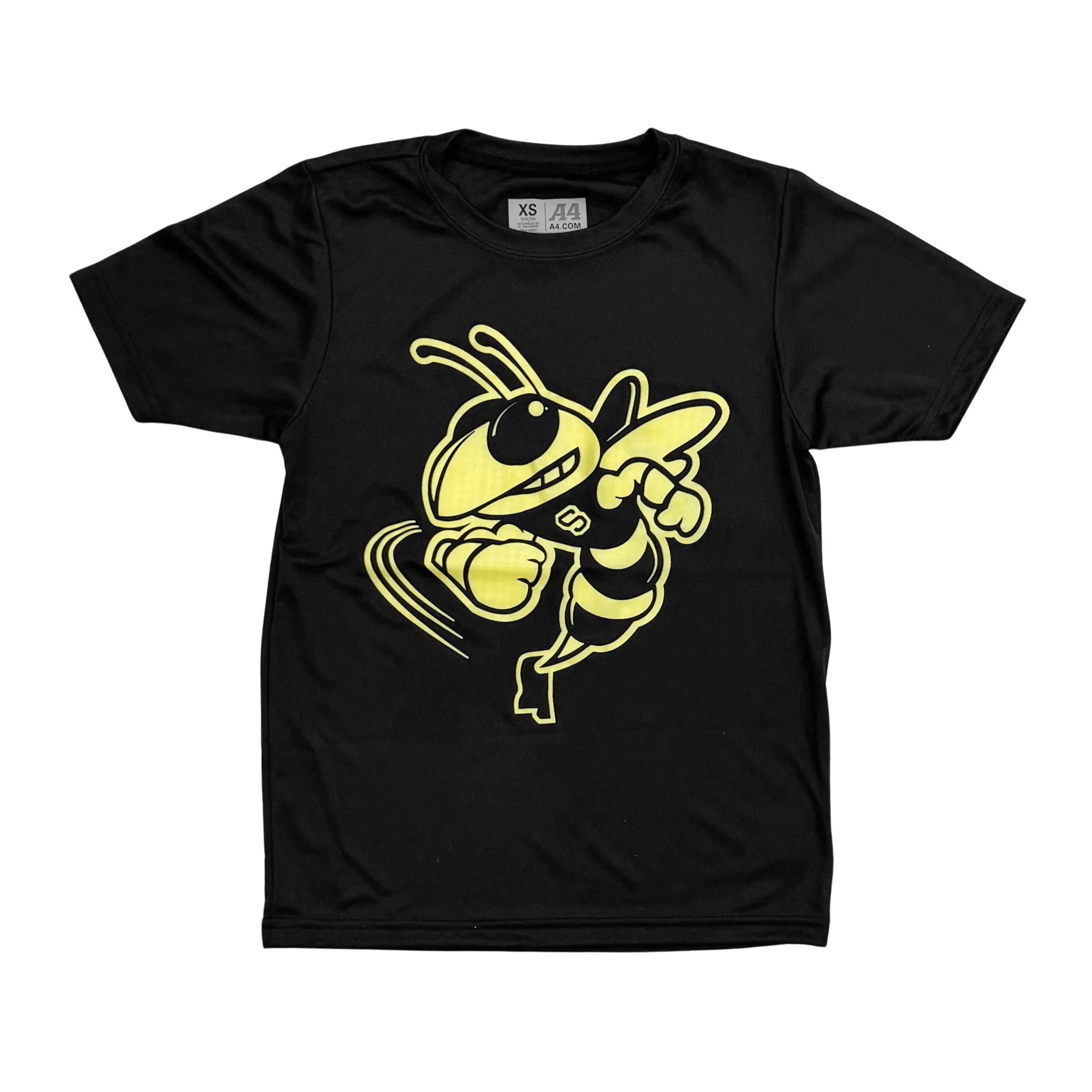 Youth Yellow Jackets Mascot Dri-Fit Tee