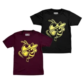 Youth Yellow Jackets Mascot Dri-Fit Tee